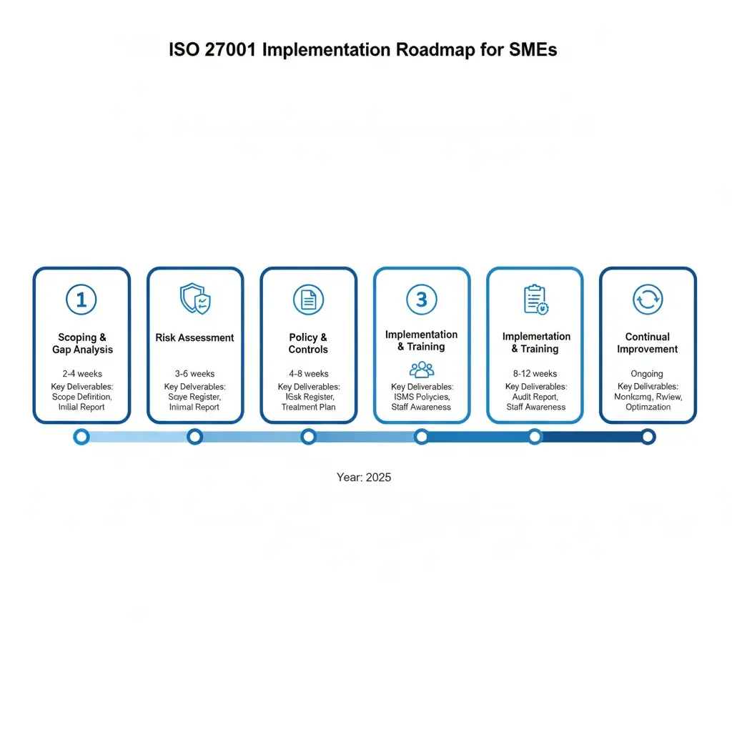 Sme Digital Transformation 2026: Stats, Roi, And GdprReady Playbooks StepByStep Iso 27001 Roadmap Tailored For Smes In 2025