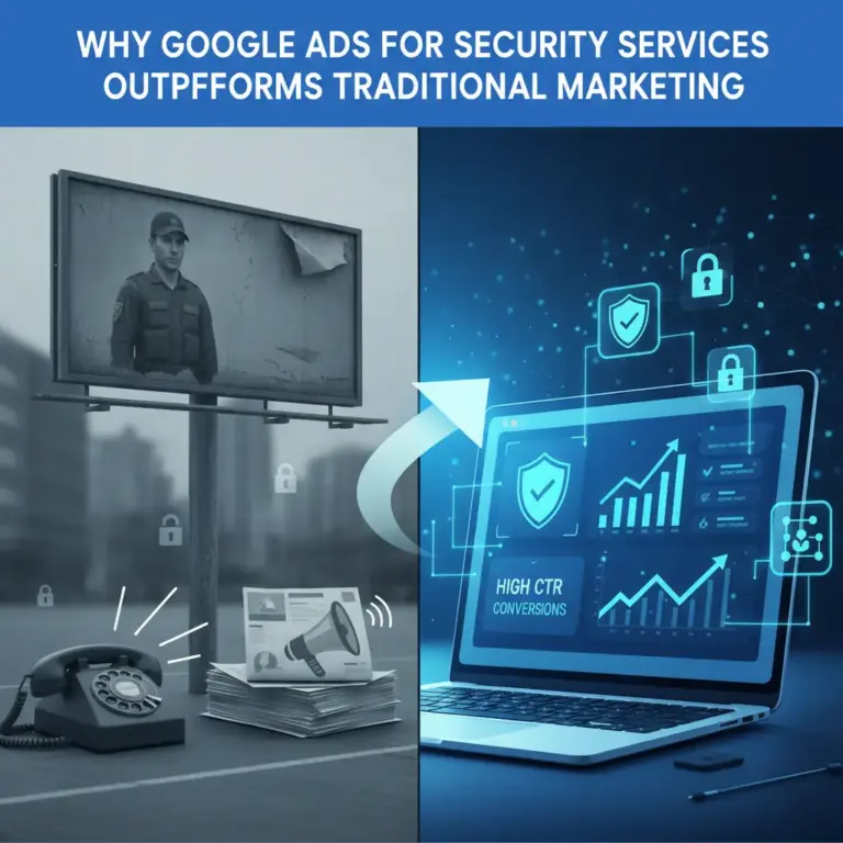 Why Google Ads For Security Services Outperforms Traditional Marketing