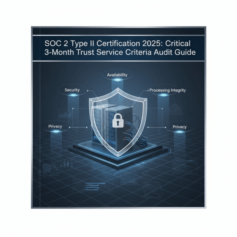 Soc 2 Type Ii Certification 2025: Critical 3Month Trust Service Criteria