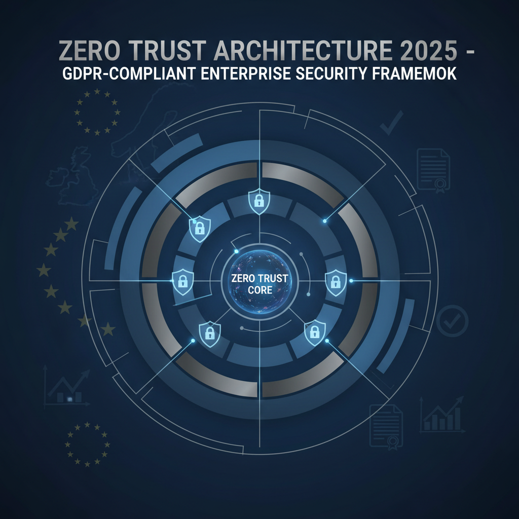 Zero Trust Architecture 2026: Critical Protection Against Gdpr Fines Zero Trust Security Framework Diagram