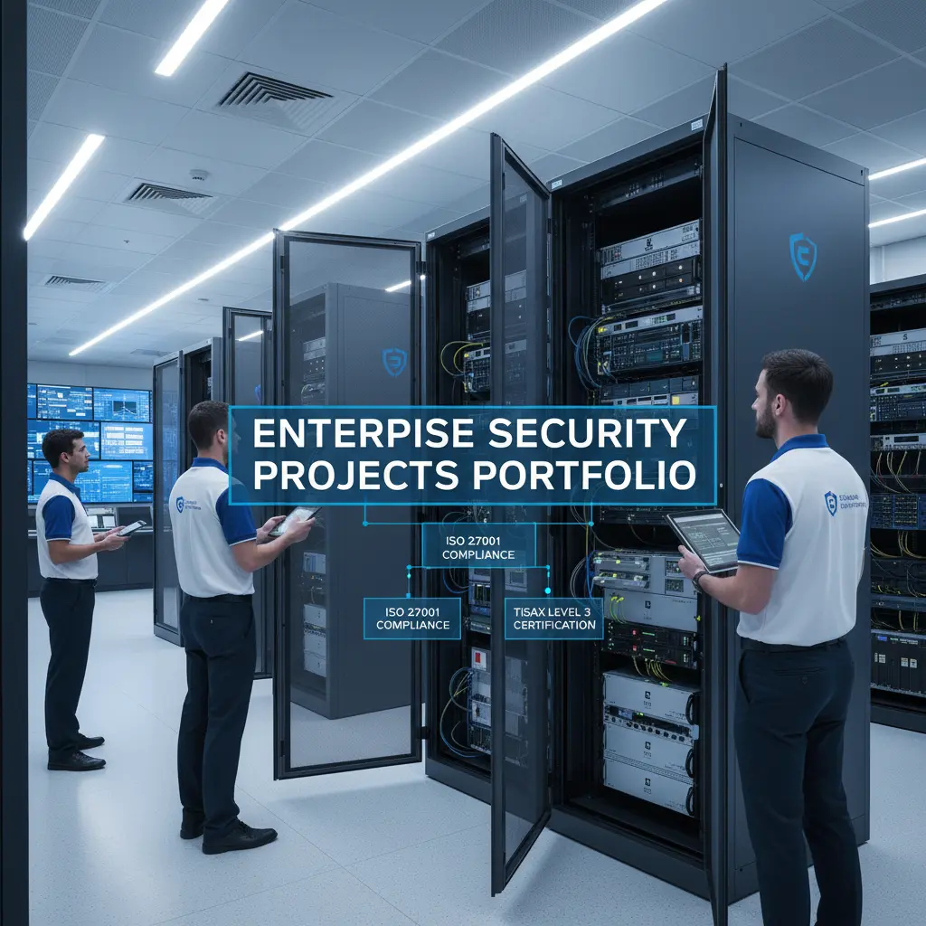 Enterprise Security Projects Firewall Migration ZeroDowntime Iso 27001 Tisax Compliance