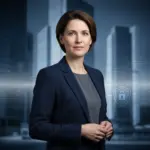 Portrait Of Sarah Klein, Ciso In International Banking, Enterprise Security Services Client