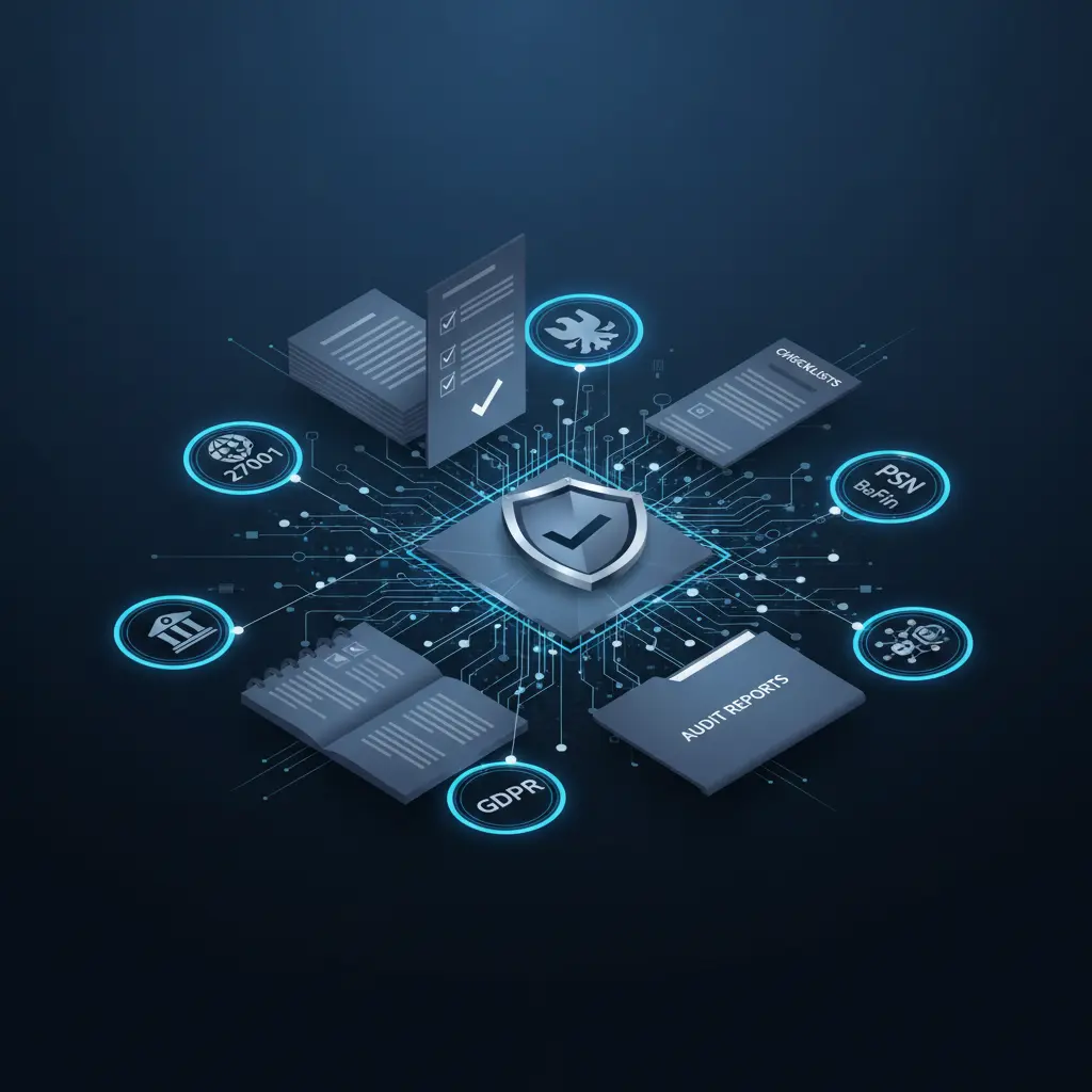 Digital Security Compliance And Audit Visuals