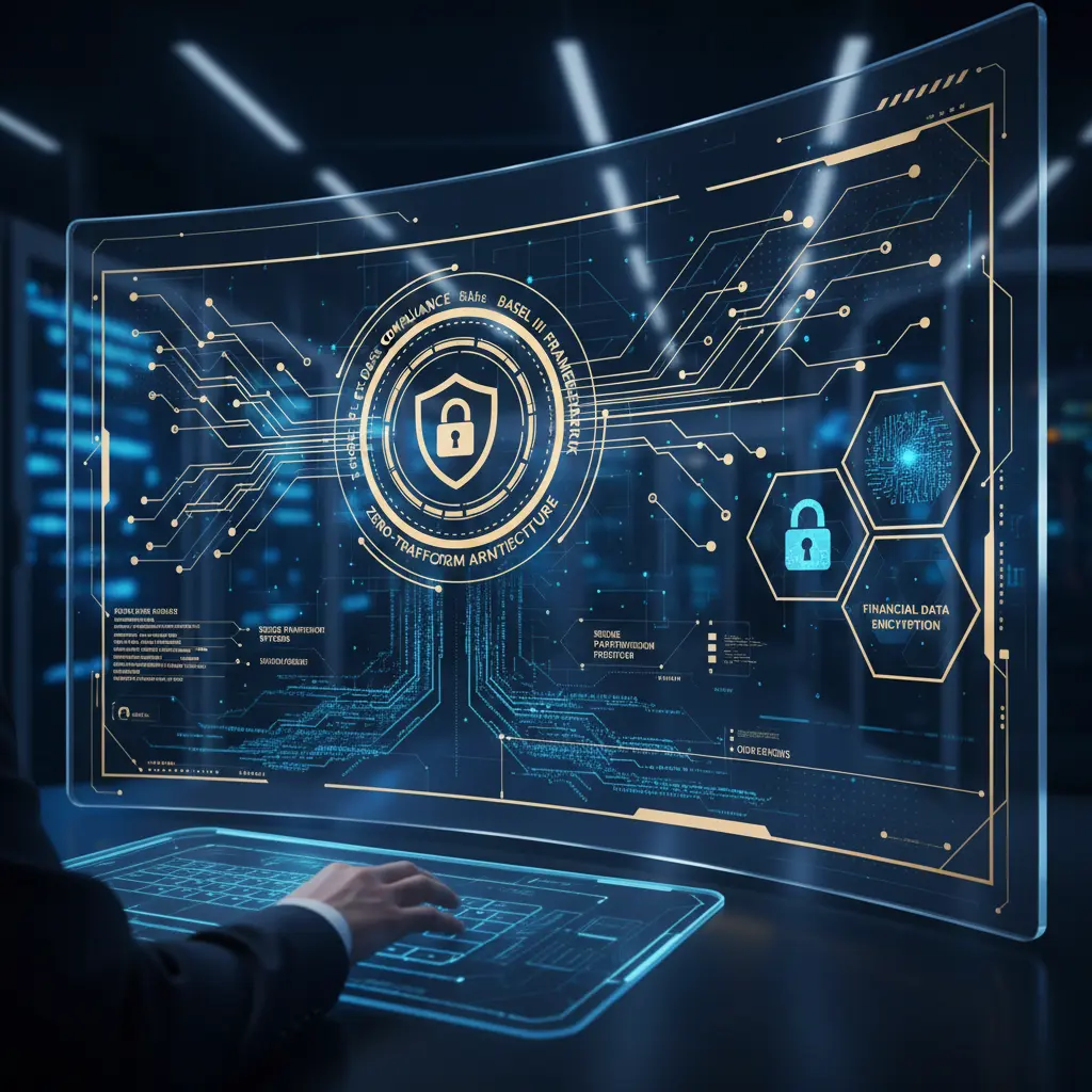 Secure Financial Data Compliance Interface.